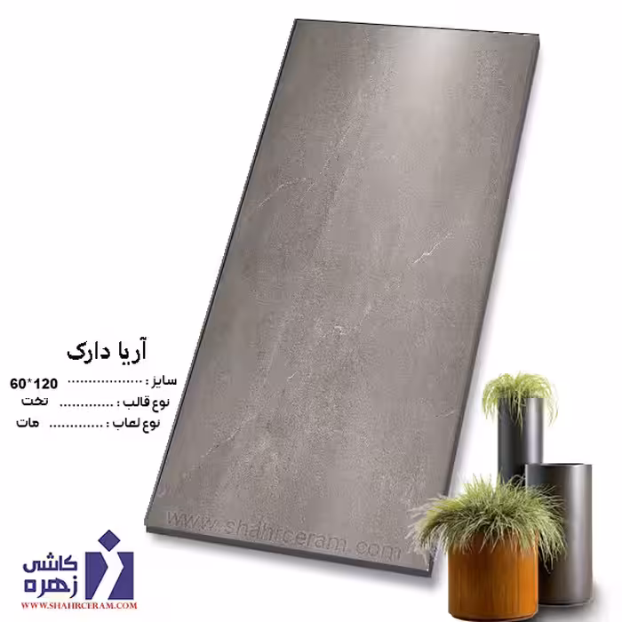 سرامیک آریا دارک 120*60 کاشی زهره