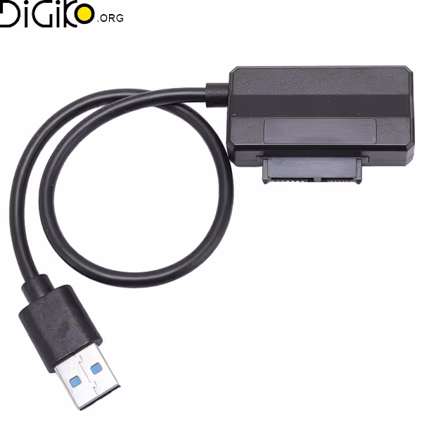 تبدیل مینی ساتا سر کج به USB مینی تک