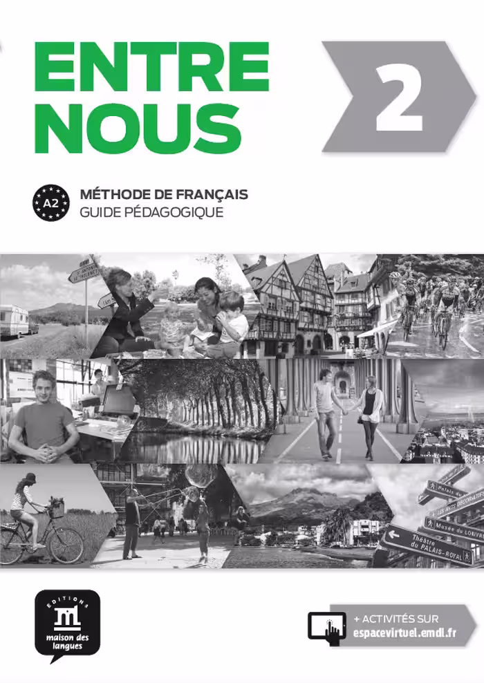 دانلود کتاب Entre nous 2 - Guide pedagogique