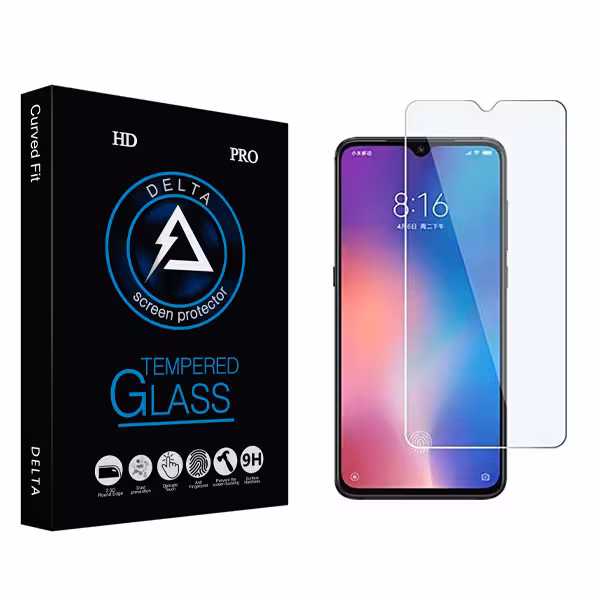 محافظ صفحه نمایش دلتا مدل Fit مناسب برای گوشی موبایل شیائومی Redmi Note 8