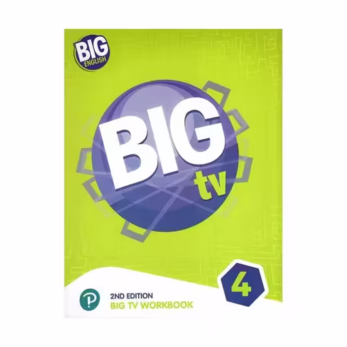 کتاب Big English 4 – Big TV Workbook ویرایش دوم