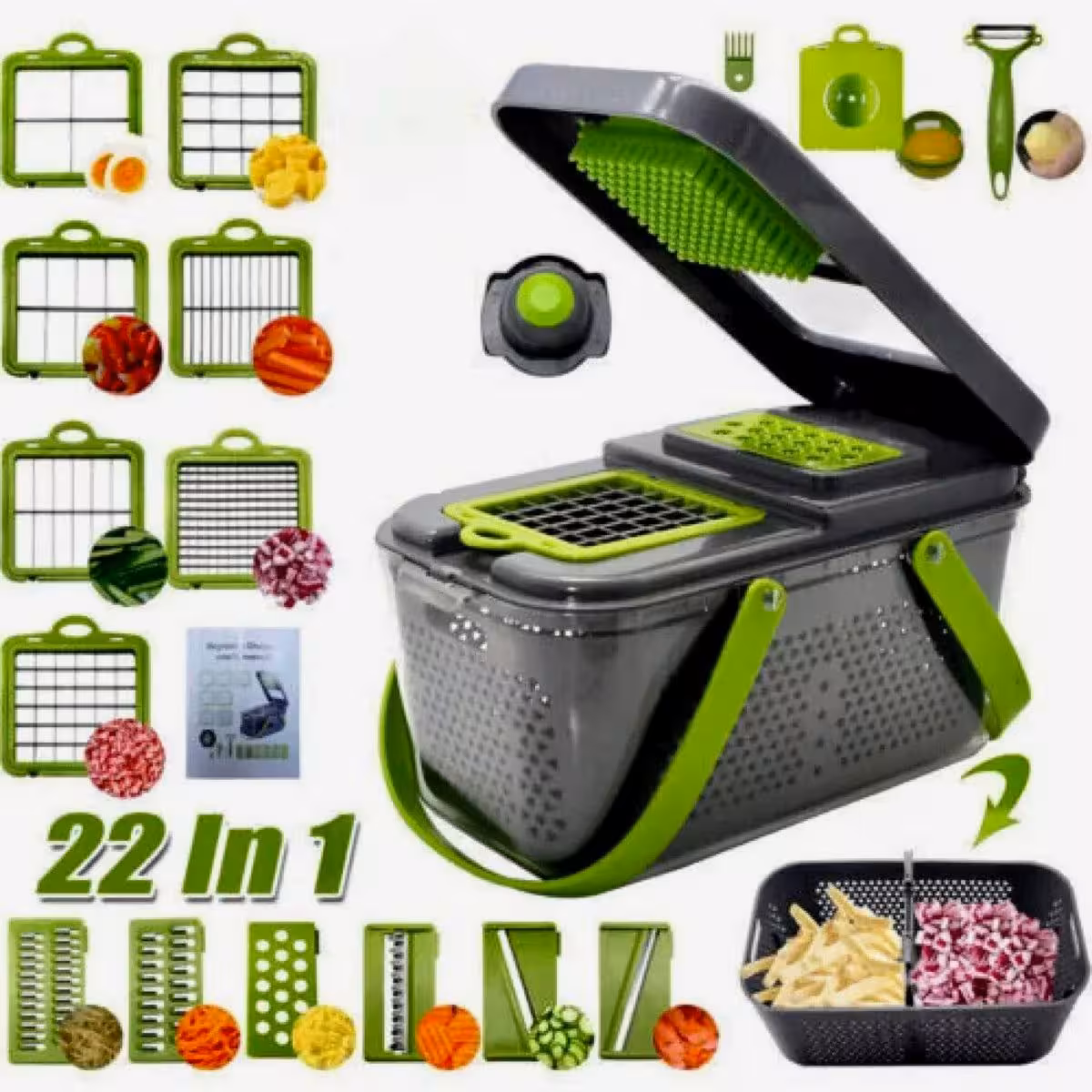 رنده دستی 22کاره