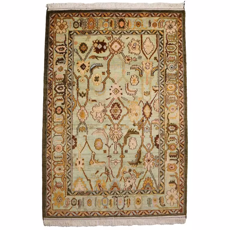 فرش دستباف چهار متری مدل سلطان اباد کد 4030370