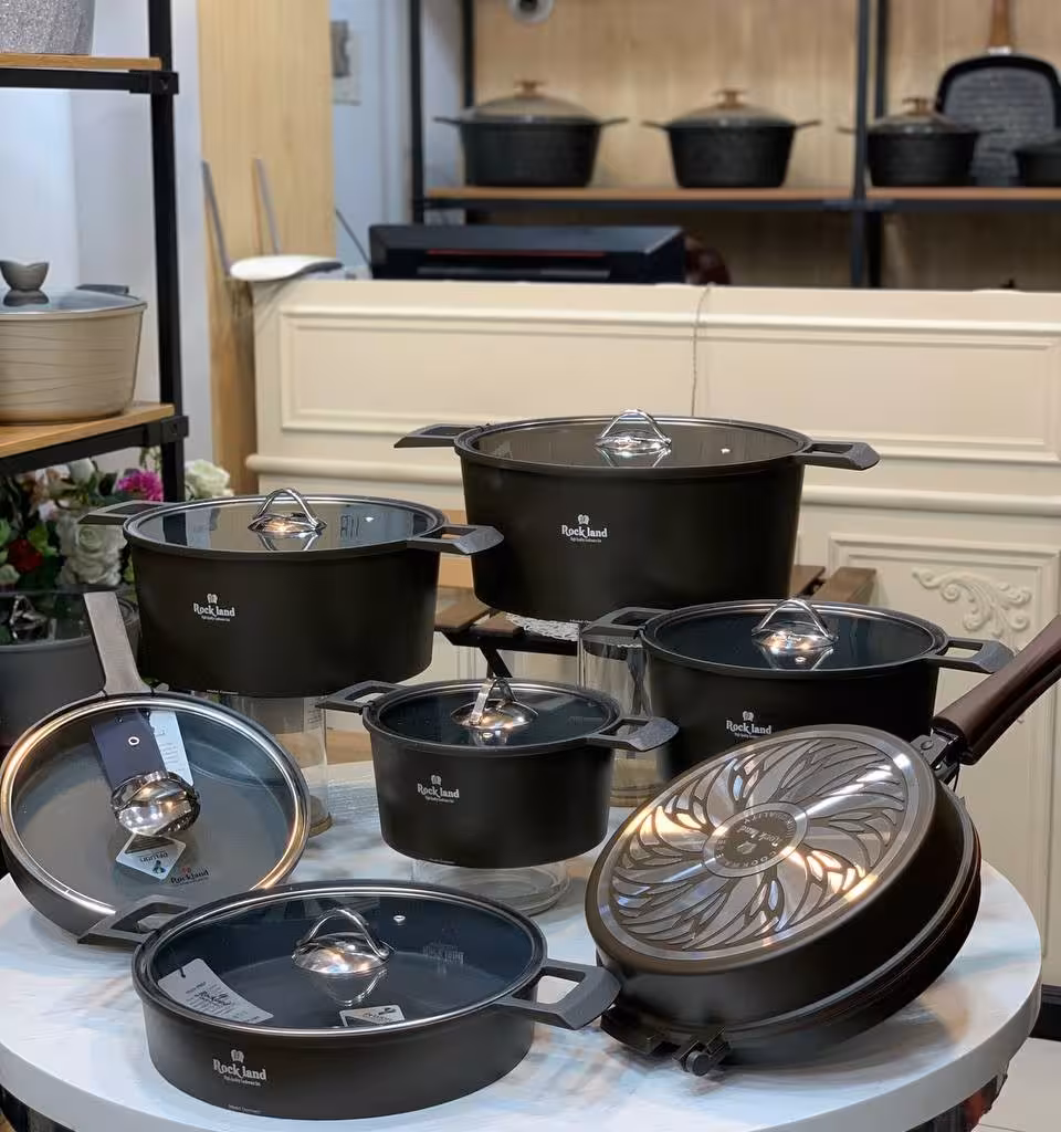 سرویس قابلمه 15 پارچه راکلند مدل آلمانی Rockland