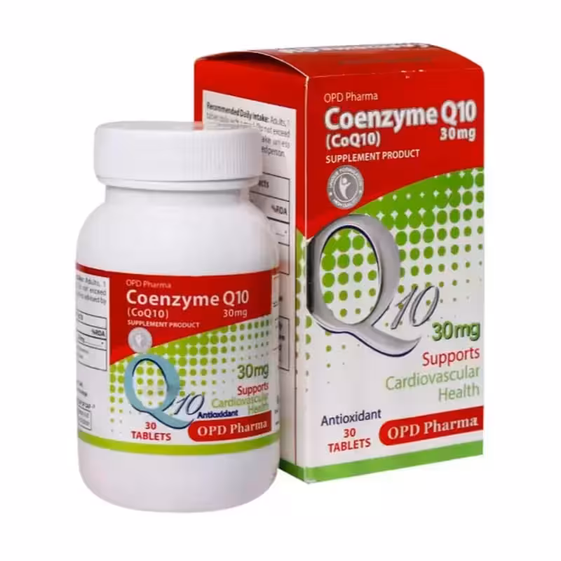 قرص کوآنزیم کیوتن او پی دی فارما 30 عدد