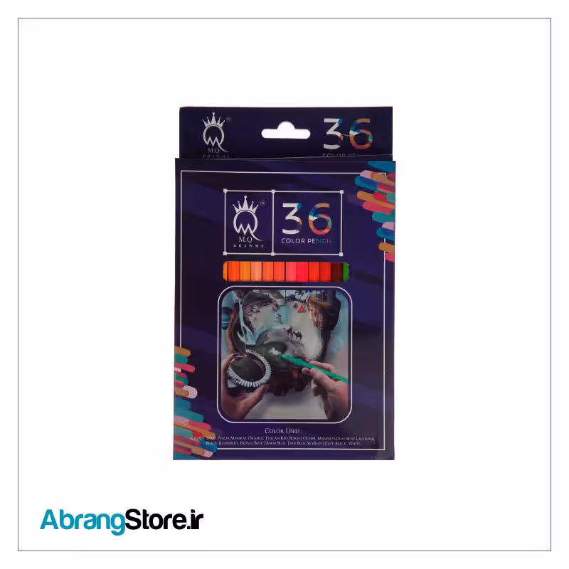 مدادرنگی 36 رنگ ام کیو
