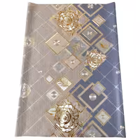 سفره لایت درجه یک پشت نخی طلاکوب عرض 140