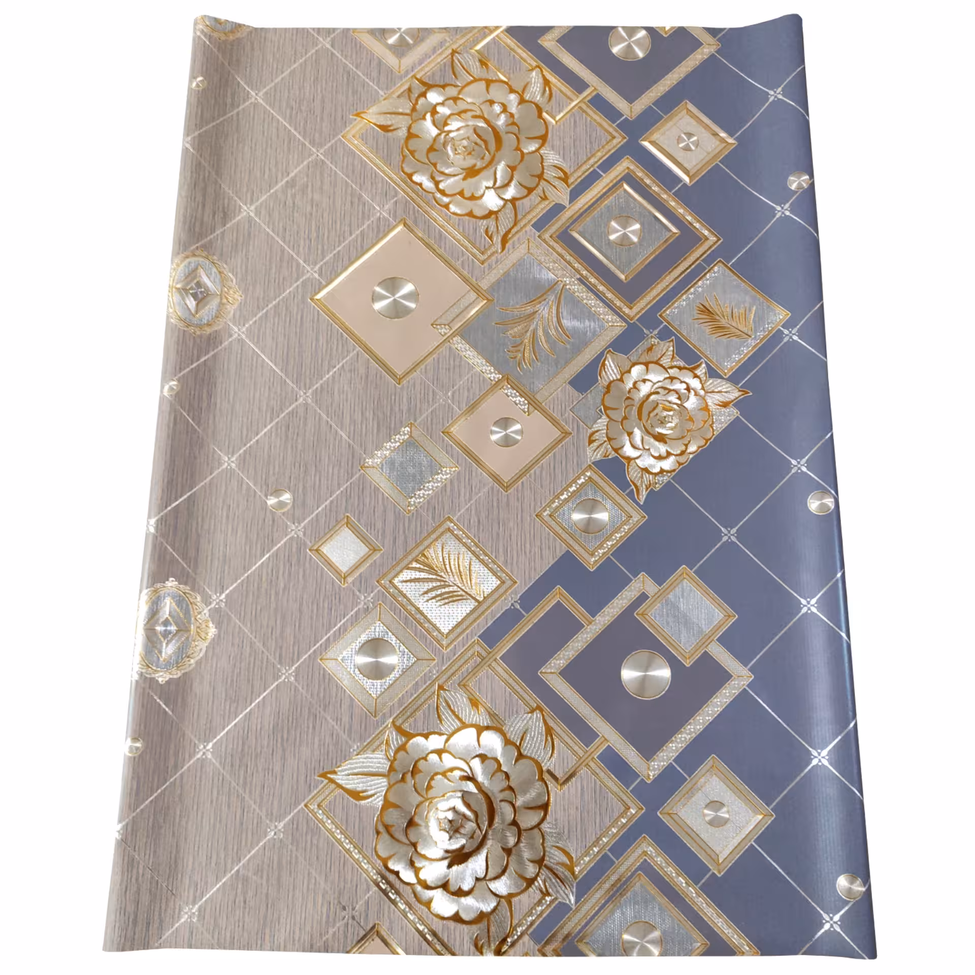 سفره لایت درجه یک پشت نخی طلاکوب عرض 140