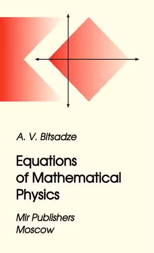 خرید و دانلود نسخه کامل کتاب Equations of Mathematical Physics