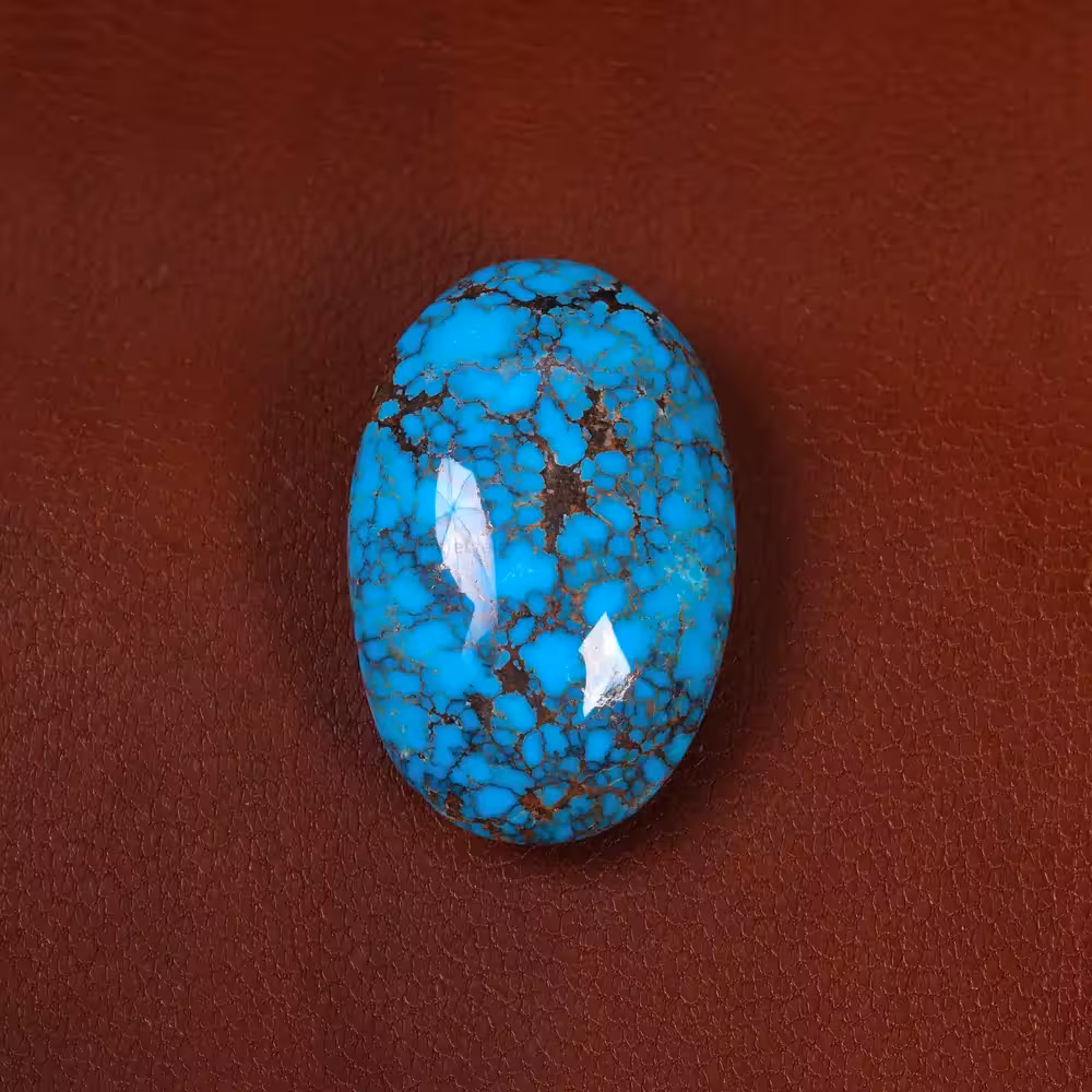 نگین فیروزه شجری کد 29494 - جواهری مشاهیر