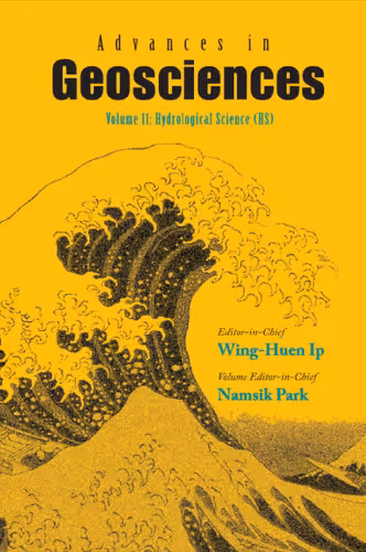 خرید و دانلود نسخه کامل کتاب Advances in Geosciences: Volume 11: Hydrological Science (Hs)