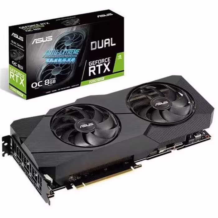 کارت گرافیک ایسوس مدل DUAL-RTX2080S-O8G-EVO 8G