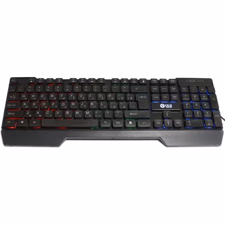 کیبورد مخصوص بازی گلد اسکار مدل KB7275 | کالا مکس