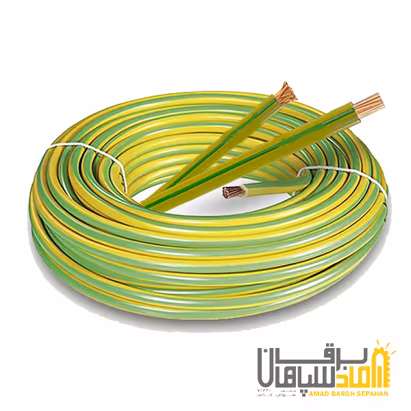 سیم افشان ارت مسی 1 در 35 رسانا کابل NYAF (یک متر)