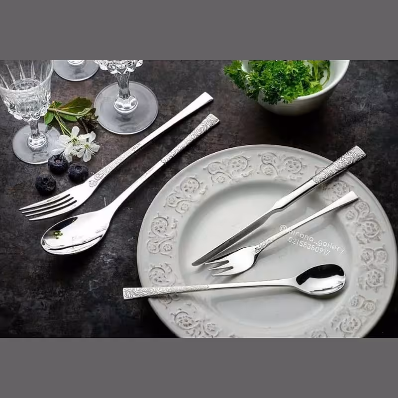 سرویس قاشق چنگال  30 نفره 155 پارچه ( ویکتوریا )  8833 S

