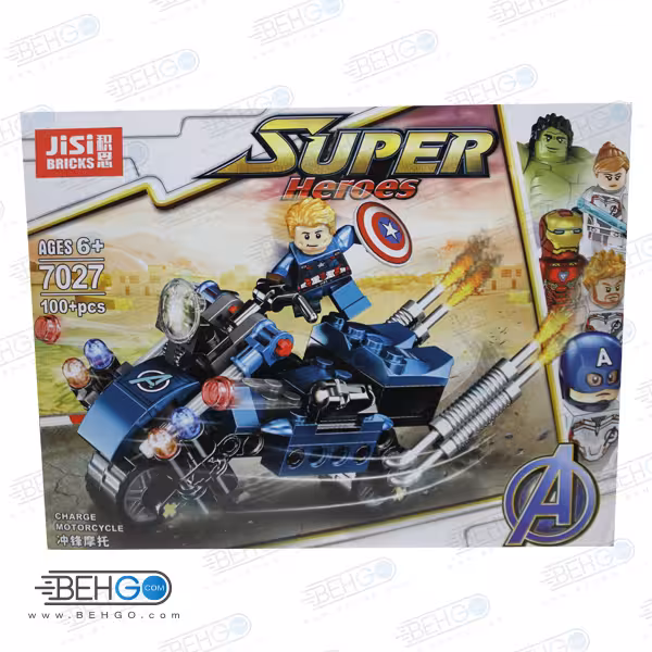 لگو موتور پلیس LEGO SUPER HEROES