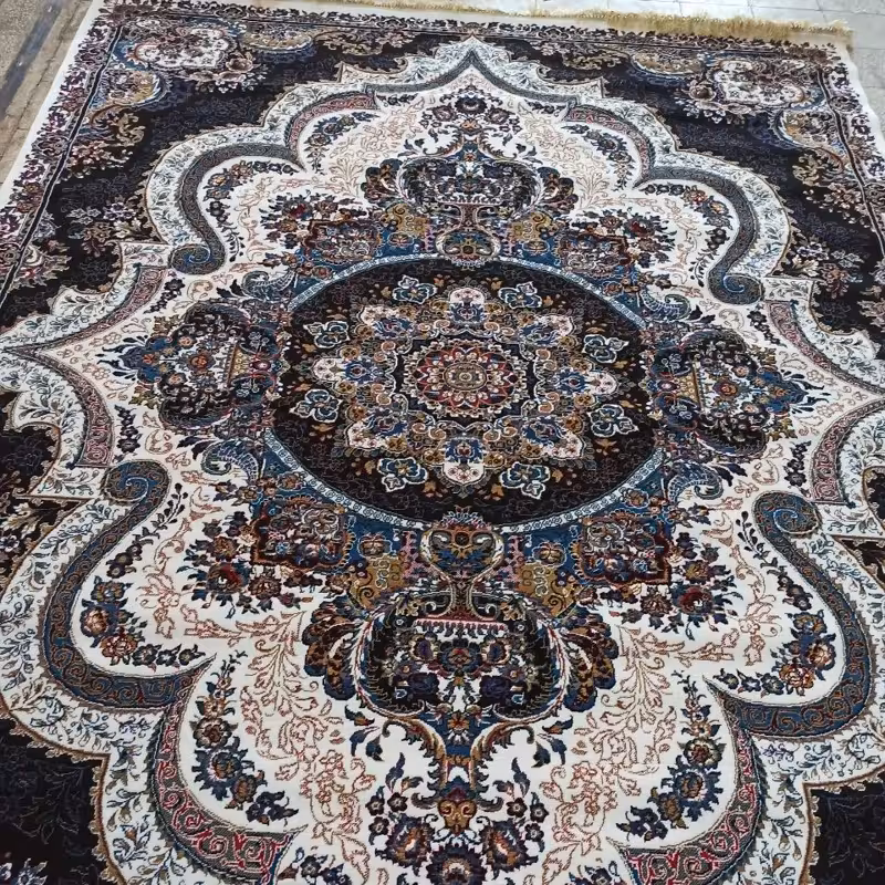 فرش ماشینی 12متری جدید نقشه شهیاد کرم(ارسال رایگان)