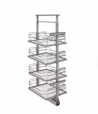 سوپر وسط پرو چهار طبقه یونیت 30 ،ارتفاع 160 _140 سانتی متر پلاتین کد 5150_8034