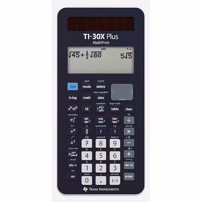 ماشین حساب تگزاس پلاس Texas Instruments TI-30X PLUS MATHPRINT