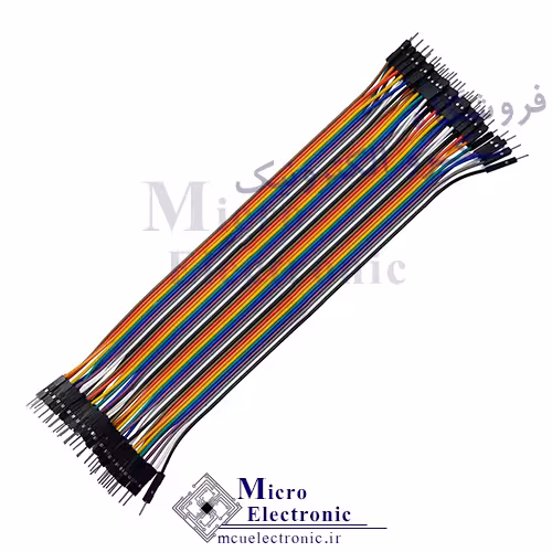 سیم جامپر 40 رشته نر به نر 30Cm