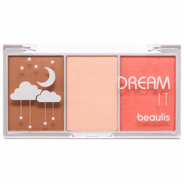 پالت هایلایتر , برانزر و رژگونه بیولیس (بیولیز) مدل 532 Dreamy