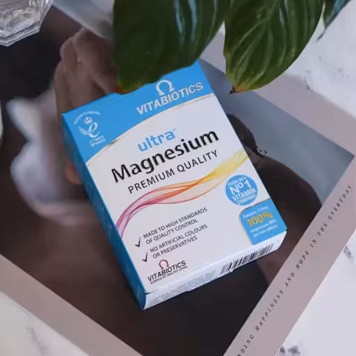 مکمل اولترا منیزیم ویتابیوتیکس 60 عددی اصل | Ultra Magnesium Vitabiotics
