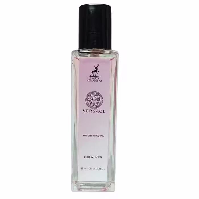 عطر جیبی الحمبرا مدل ورساچه برایت کریستال حجم 35 میلی لیتر