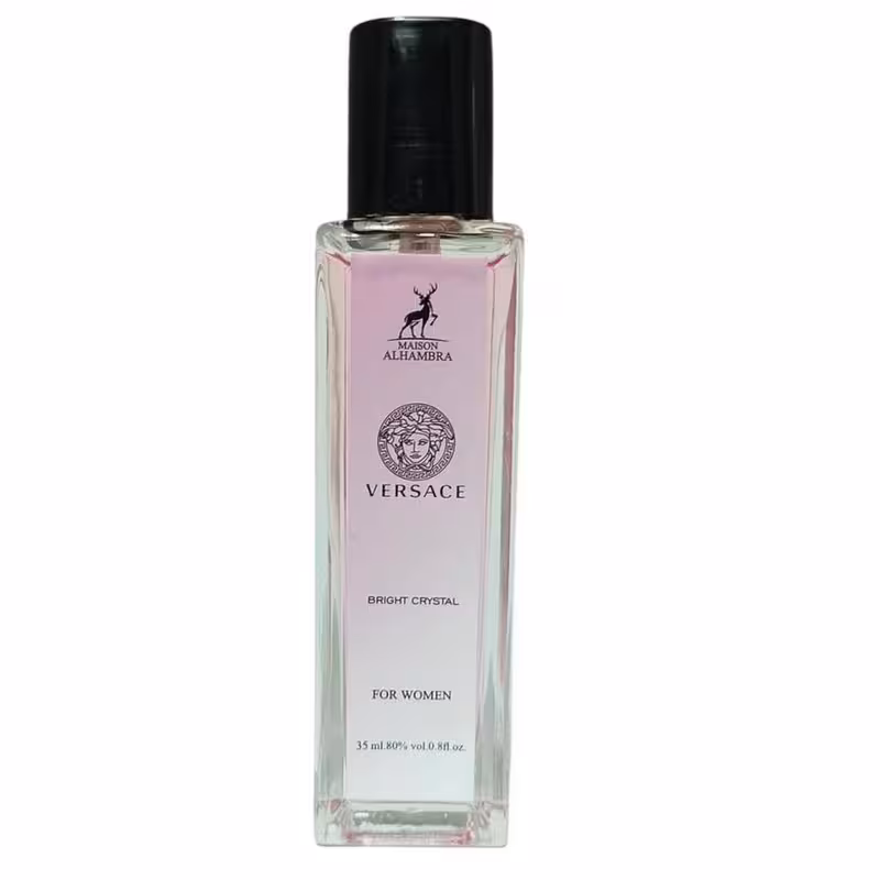 عطر جیبی الحمبرا مدل ورساچه برایت کریستال حجم 35 میلی لیتر