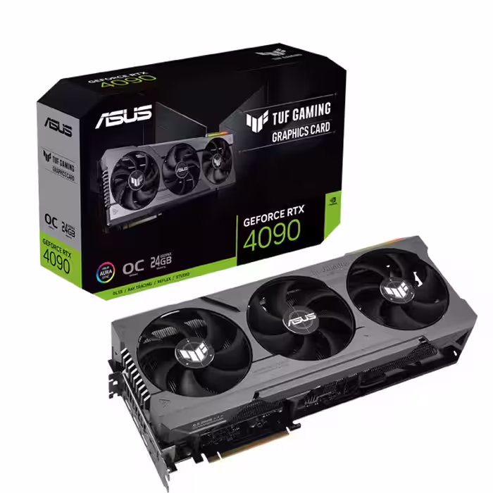 کارت گرافیک ایسوس مدل TUF Gaming GeForce RTX 4090 OC Edition با حافظه 24 گیگابایت