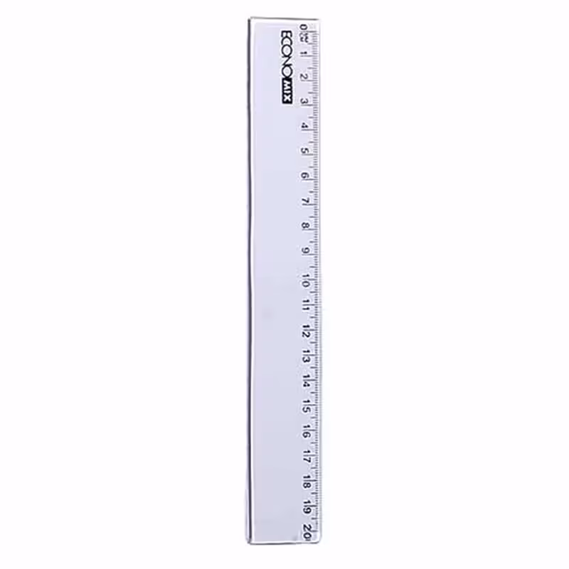 خرید خط کش 20 سانتی متری پلاستیکی