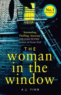 کتاب The Woman in the Window رمان انگلیسی زنی پشت پنجره اثر ای جی فین