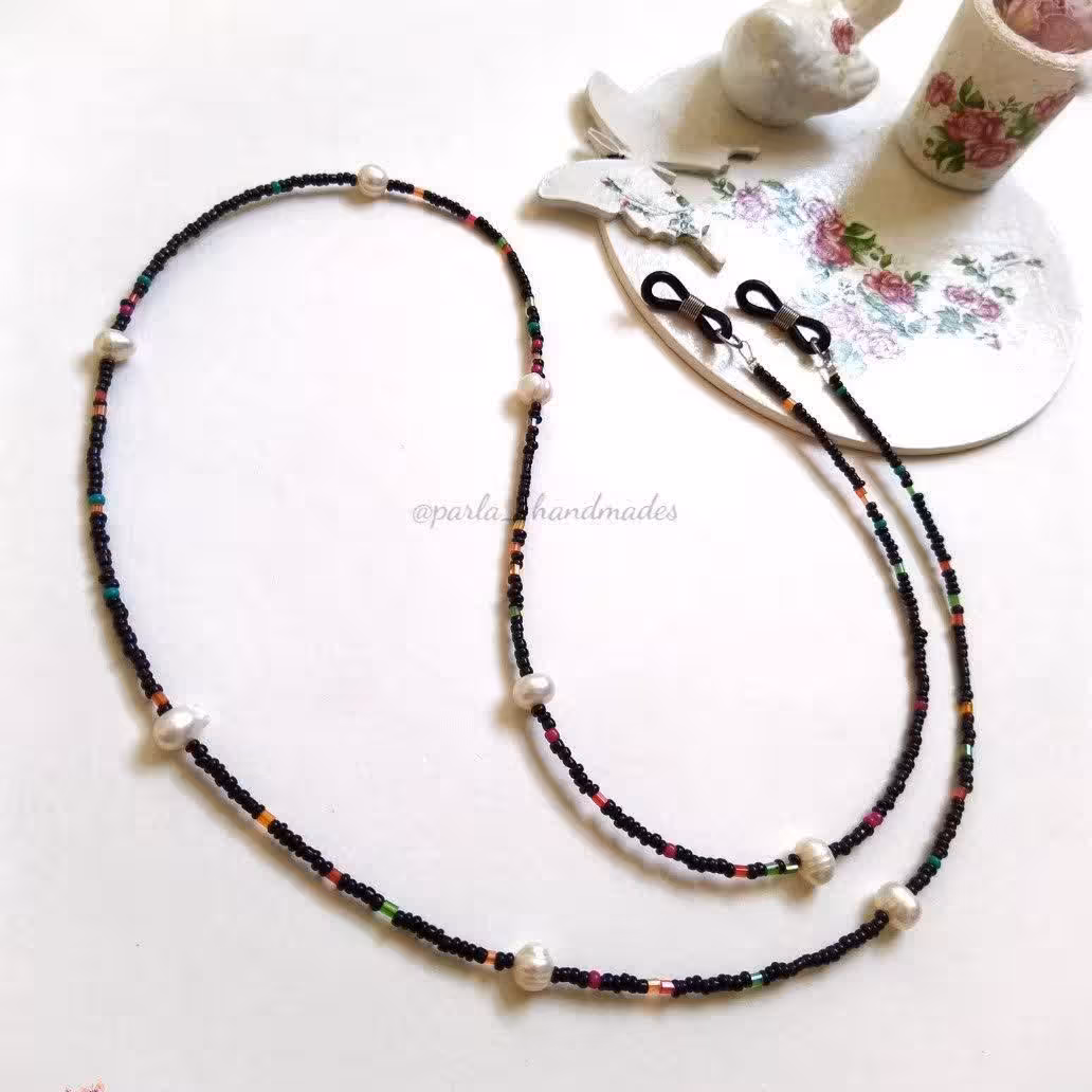 بند عینک منجوق و مروارید پرورشی