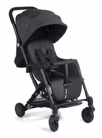 کالسکه بیکول مدل بابل شرکت جین اسپانیا کابین سایز مسافرتی رنگ مشکی طوسی جدید با کاور باران و خواب کامل نوزادی  becool bubble new