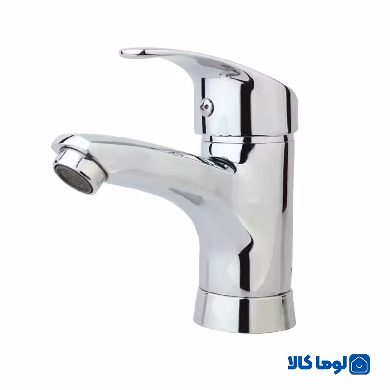 شیر روشویی راسان مدل لونا کروم