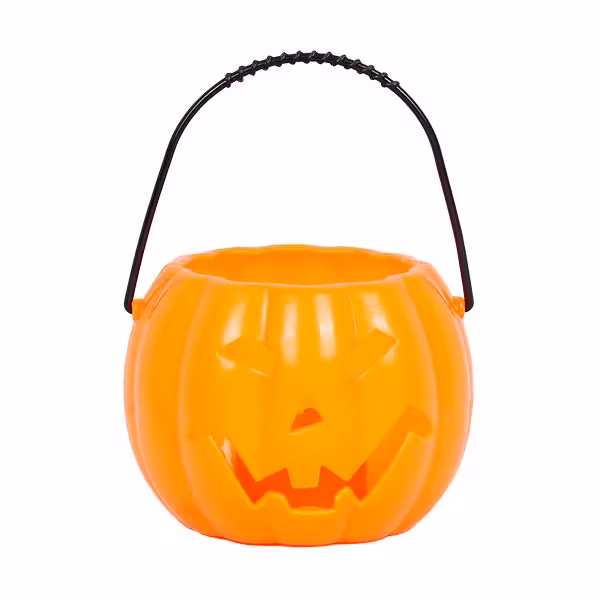 سطل کدو هالووین چراغدار