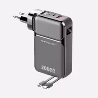 پاور بانک کانفلون 20000mAh فست شارژ به همراه آداپتور برق مدل Konfulon A57Q