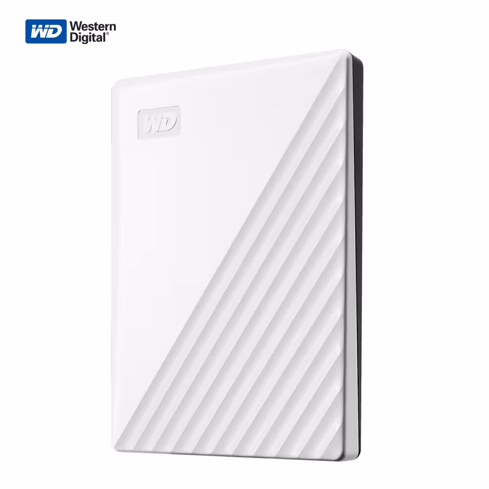 هارد اکسترنال وسترن دیجیتال مدل My Passport ظرفیت 4 ترابایت رنگ سفید