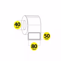 لیبل برچسب کاغذی 80×50