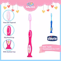 مسواک طرح خرگوش صورتی و زرافه بنفش چیکو Chicco