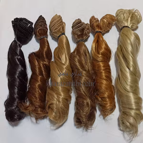 موی عروسک لول ارتفاع 15 سانت گیسو