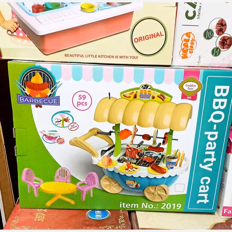 اسباب بازی میز فست فود بستنی 59 تیکه