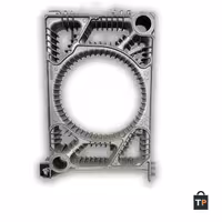 پره وسط دیگ چدنی شوفاژکار مدل توربو