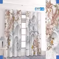 پرده تصویری طرح طوسی برند پرنا