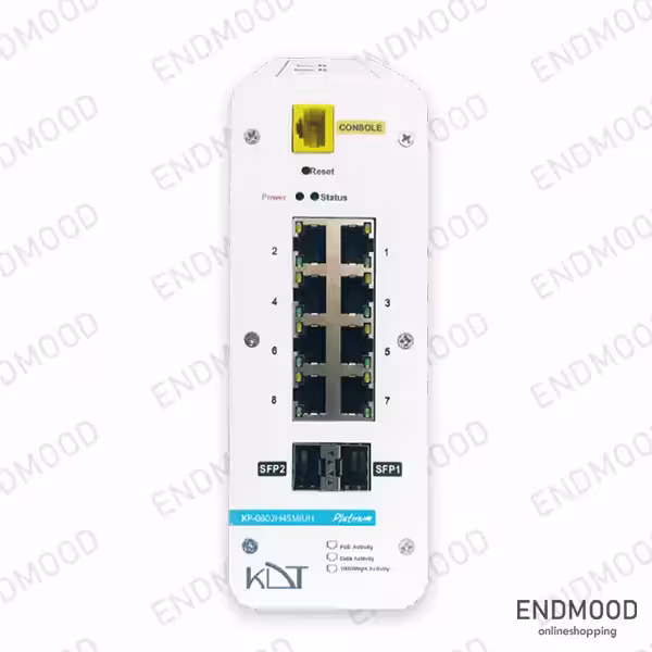 سوئیچ شبکه POE کی دی تی KDT KP-0802H4SMIUH