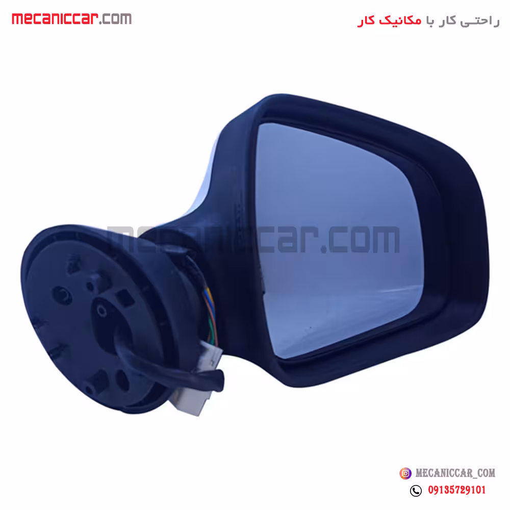 اینه کامل برقی ساندرو و ال نود L90 راست سفید کاوج