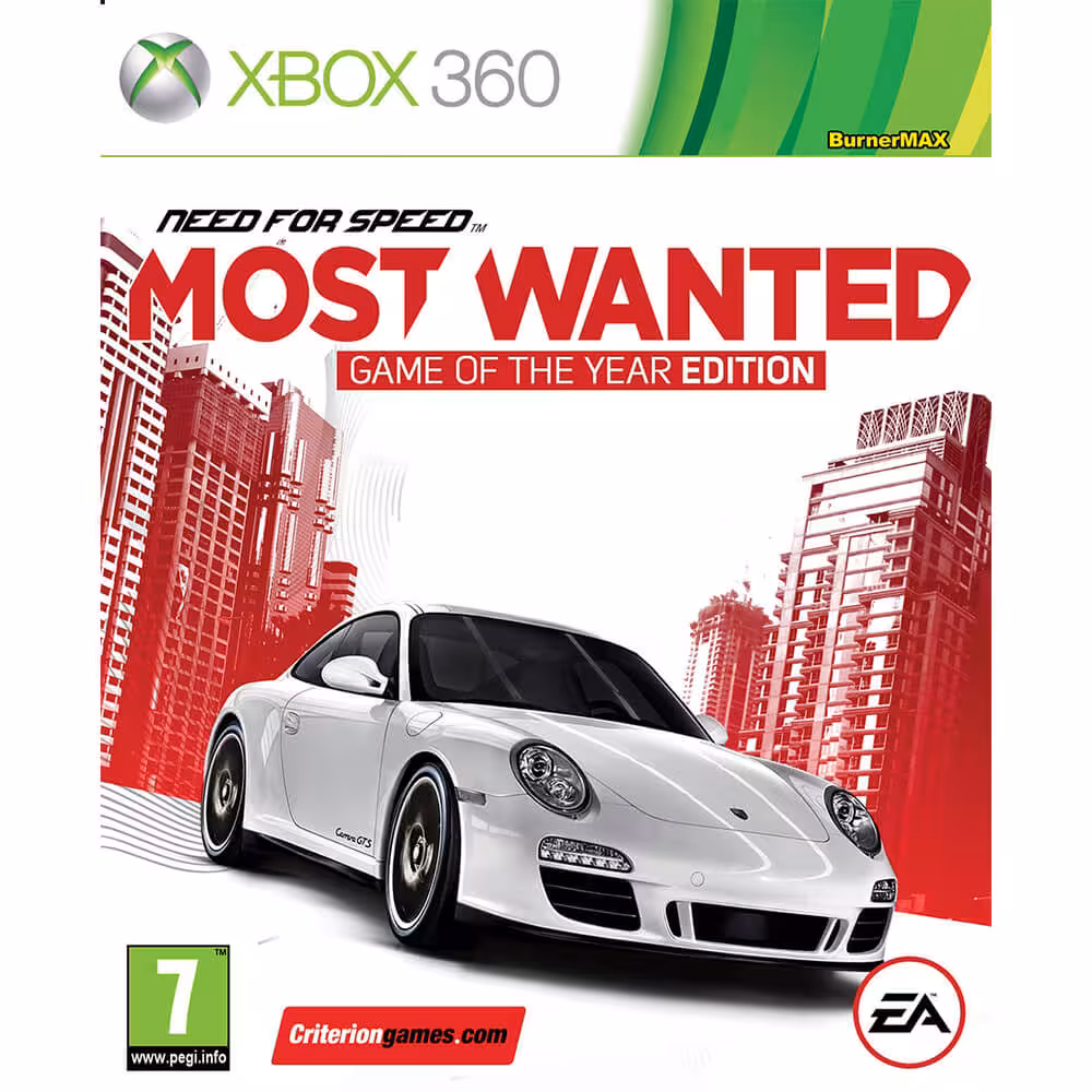 بازی Need for Speed: Most Wanted برای XBOX 360