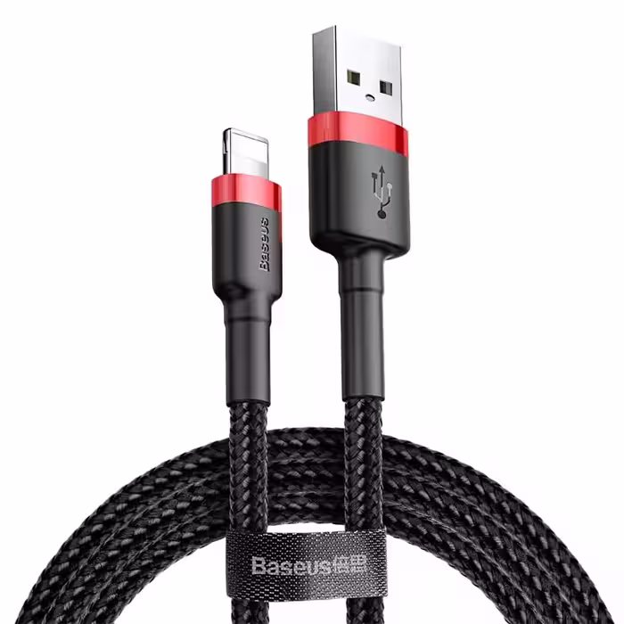 کابل تبدیل USB به لایتنینگ باسئوس مدل CG1 CAFULE طول 2 متر