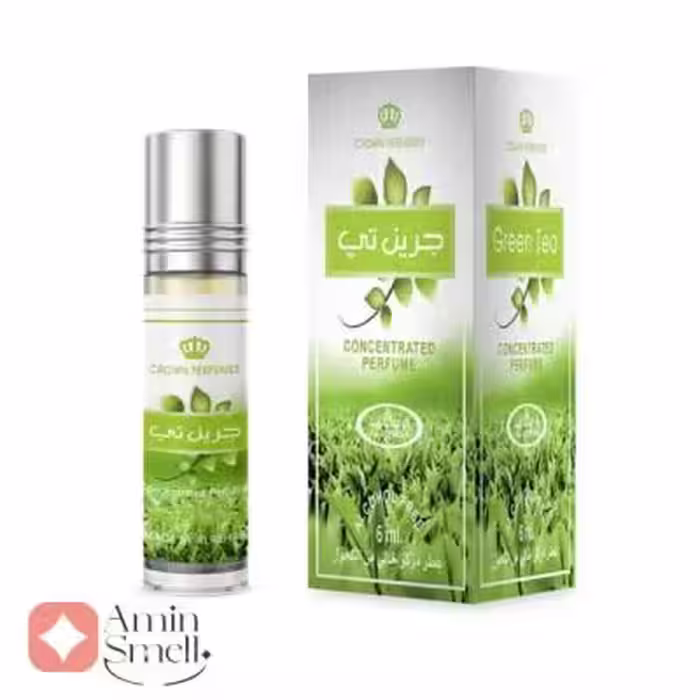 خرید عطر یونیسکس جرین تی الرحاب 6 میل | Green tea al rehab 6 mil