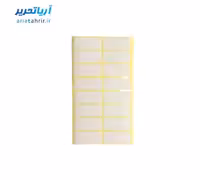 برچسب دور سفید سایز 34 × 15 میلی متر بسته 100 برگی