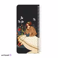 دفترچه یادداشت 100 برگ سیمی پالتویی جلدسخت مسترنوت